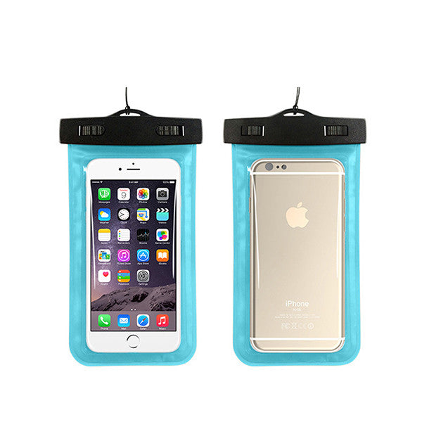Waterproof Pouch for iPhone X, XS, XR, 8, 8 Plus, 7, 7 Plus, 6S, 6S Plus, SE, & All Models - Multiple Colors